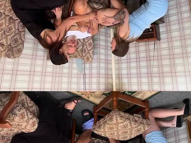 Lucky DILF pussyfucking horny sluts