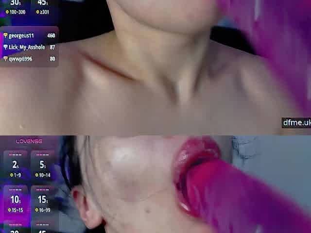 Topless tease massive breasts and Camera joi this babe watches u closely RavenFoxxy makes u cum