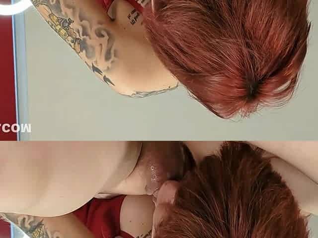 Goth Girl Cum In Mouth Compilation