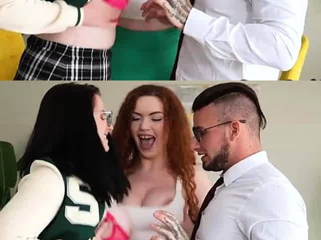 PAWG Besties Sharing Tutors Hard Dick on Anatomy Class