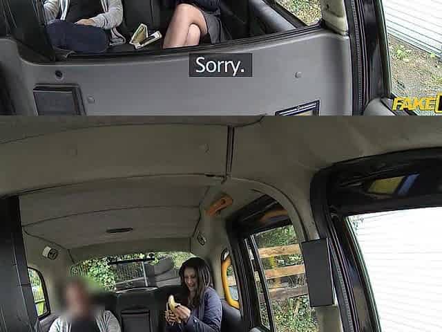 That babe squirts when this chab screws her in the butt - Fake Taxi