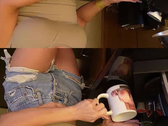HAWT BIMBO WIFE BANGS SPOUSE PREVIOUS TO WORK