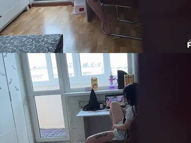 Caught my StepDaughter jerking