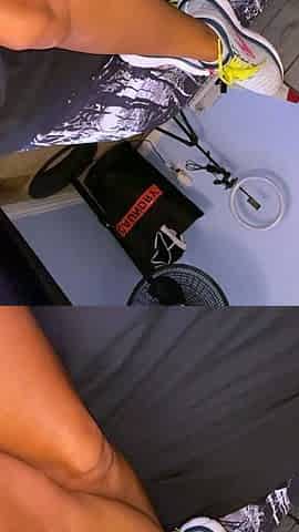 Smelly Gym socks and feet after working out