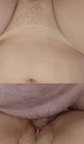 fucking my pussy on the massage table
