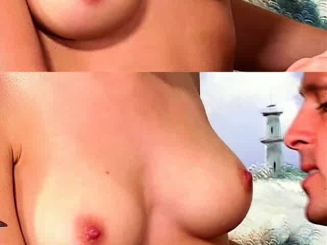 Busty brunette amateur teen babe pussy drilled hard and deep
