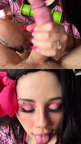 Amateur cock sucking brunette vallerie scott pov