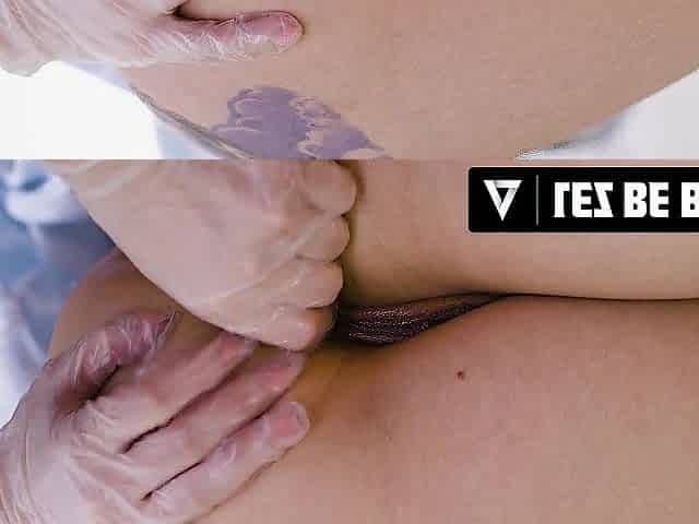 LEZ BE BAD - Vanessa Vega Stuck Anal Beads In Her Butt! FISTING RECTAL EXAM From Doctor Riley Nixon