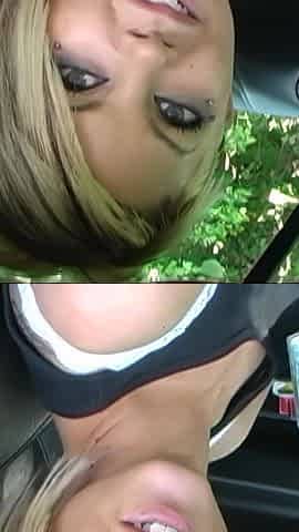 Stunning Blonde Porn Princess Delta White Decides to Become a British Dogging Slut