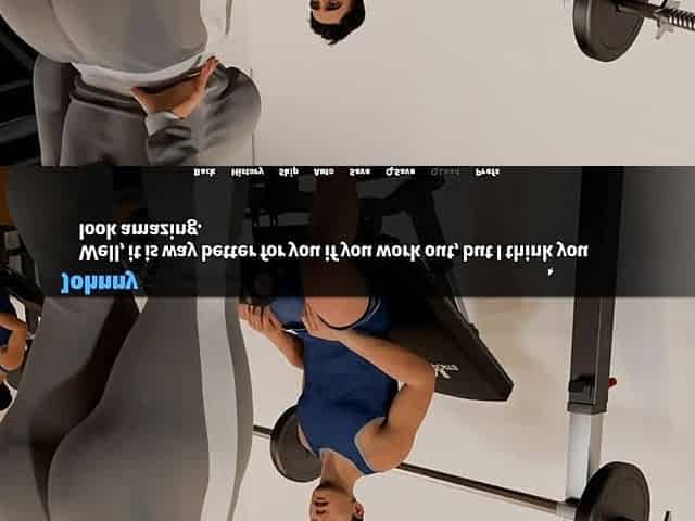 Busty Stepmom Showing Her Breast for Motivation in Gym