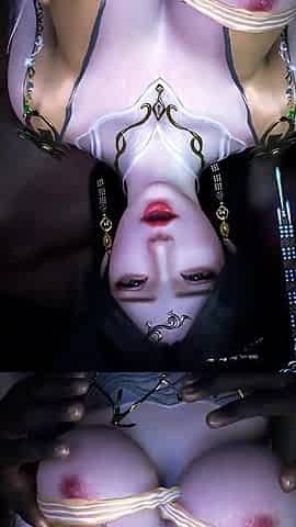 3D Cute Cosplay Slut Asian Whore Have Group Sex