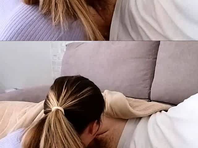 Waking Up to a Sloppy Blowjob