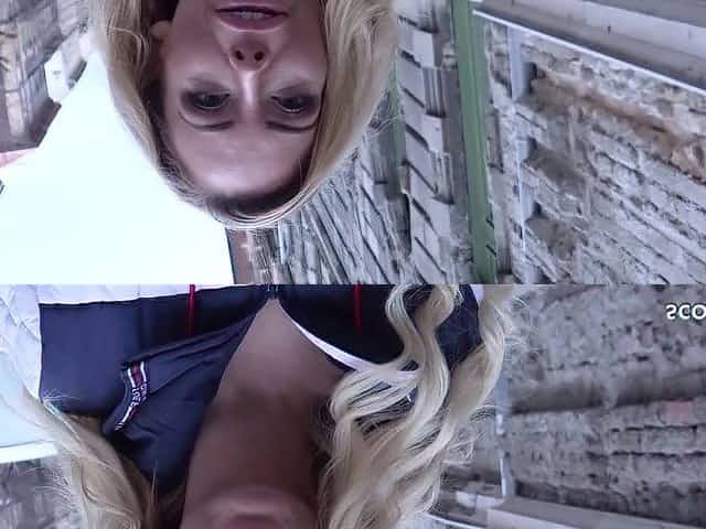 GERMAN SCOUT - BIG MELONS FITNESS ABS cougar ISABELLE POUND AT PICKUP CASTING - Isabelle deltore