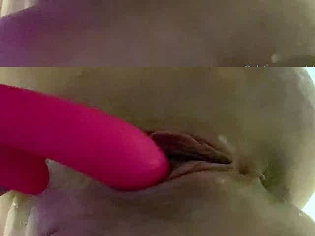 Stacked brunette goes solo toys and masturbation