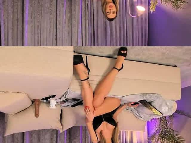 Lexy Simpson Sexy Black Dress Titty Tease 12-19-2025