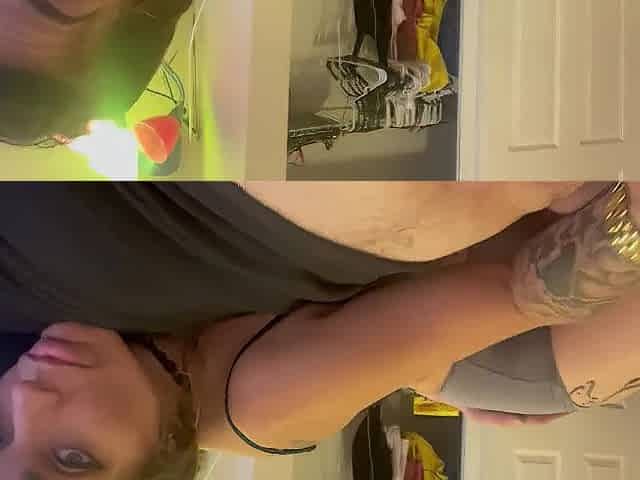 Hot girlfriend hand job after edging