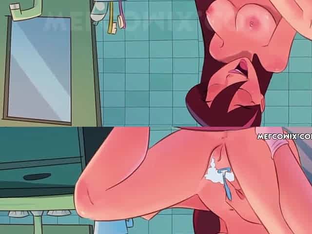 Redhead animation beauty finds new excitement after being stood up