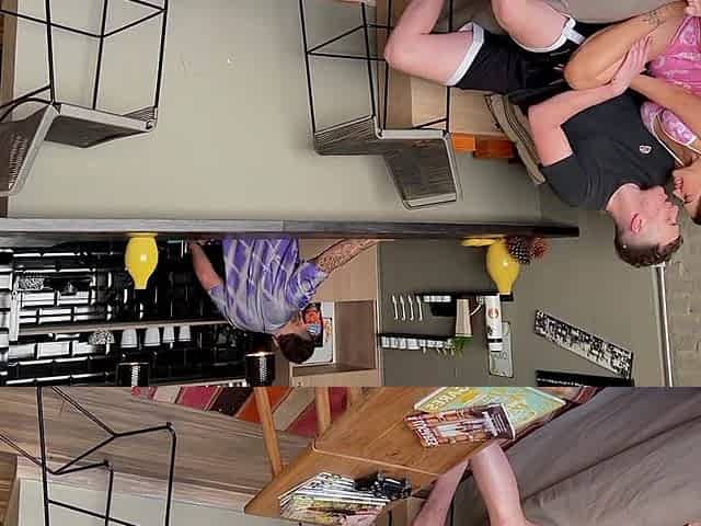 Married Woman Being Unfaithful in Front of Her Husband with a Giant 24 Cm Cock - Sara Blonde - Cofla