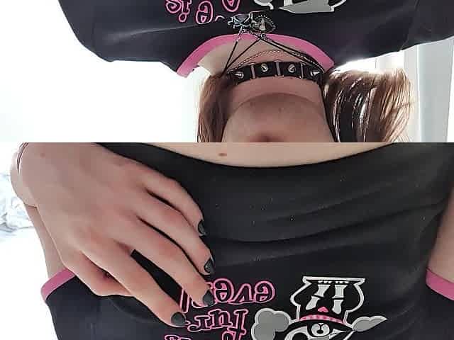 Close up ejaculation and teat pang