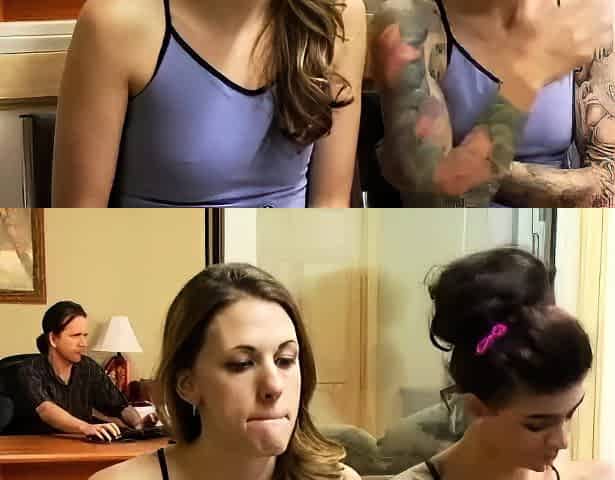Teen brunette from get fuck on webcam