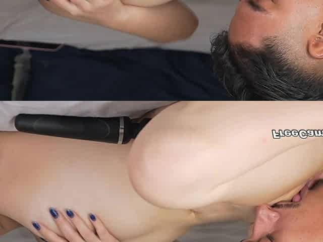 Dark haired lady Girlfriend Gets Her Cunt Hotly Licked