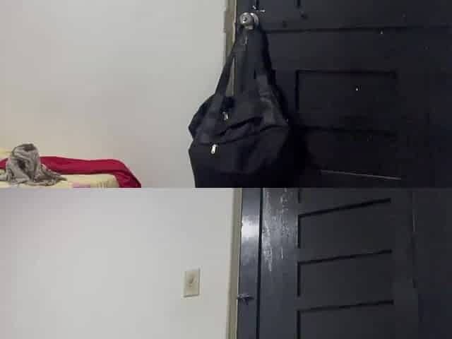 Thick big beautiful woman neighbour changing raiment finds the camera