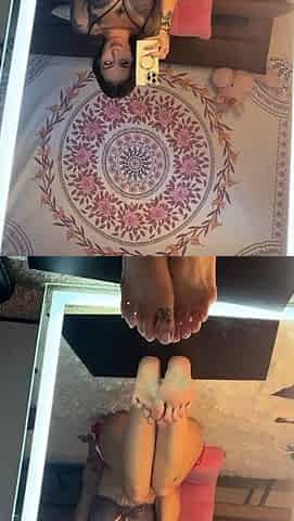 Exotic brunette hardcore foot fetish fuck
