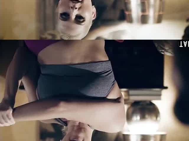Workout Session With A Big Boobed Milf Stepmother
