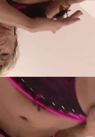 Blonde milf gets fucked at home by experienced young man