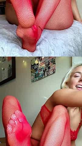 Amateur porn Gives Us Some Foot Fetish Aurora
