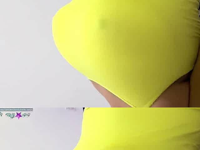 Skipping Rope Braless in Yellow Reservoir Top With Low Angle Upskirts (Includes Slowmo) - Destiny Starr