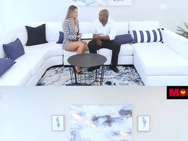 Makes A Cum Deposit In Mandy Rheas Pussy