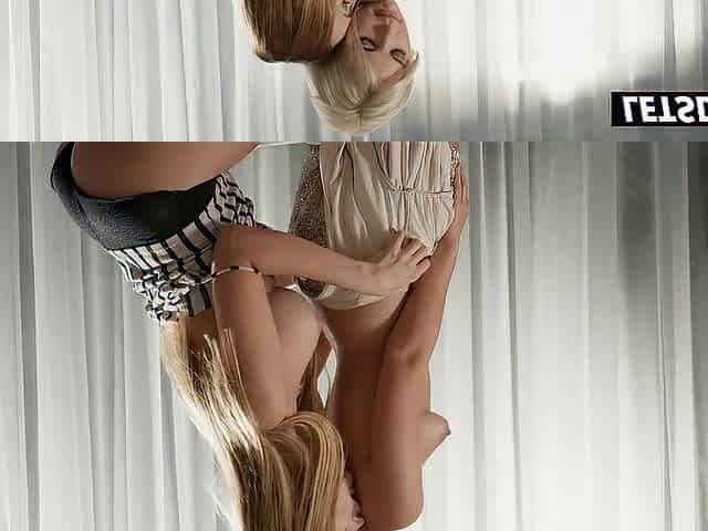 Breasty Blondes Eat Every Other's Moist Pussy Untill They The one and the other Cum Hard