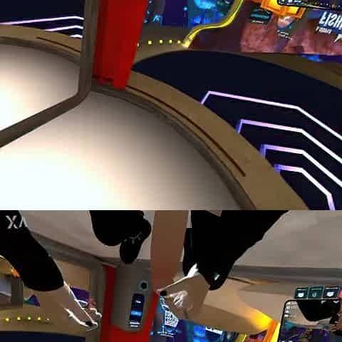 Homo femboy stroking in vrchat