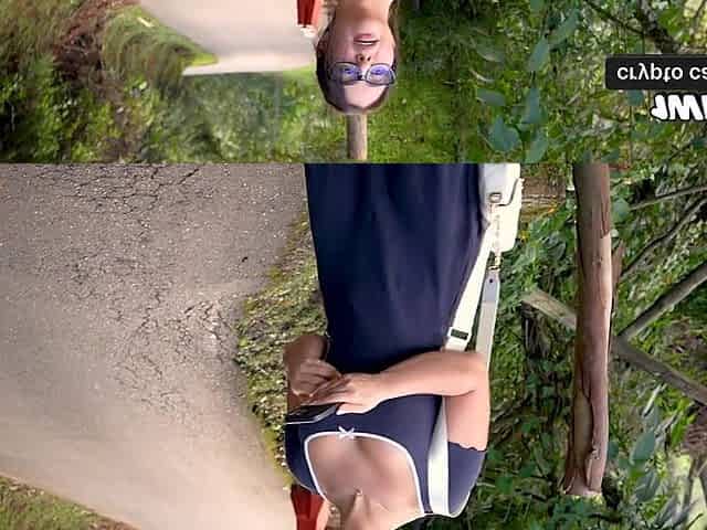 Cutie gets Screwed Outdoors by a Large-cock Stranger - Danner Mendez & Iris