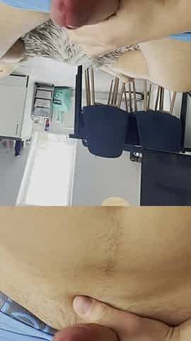 Home alone and dumping my load all over my abs - So much cum!!!