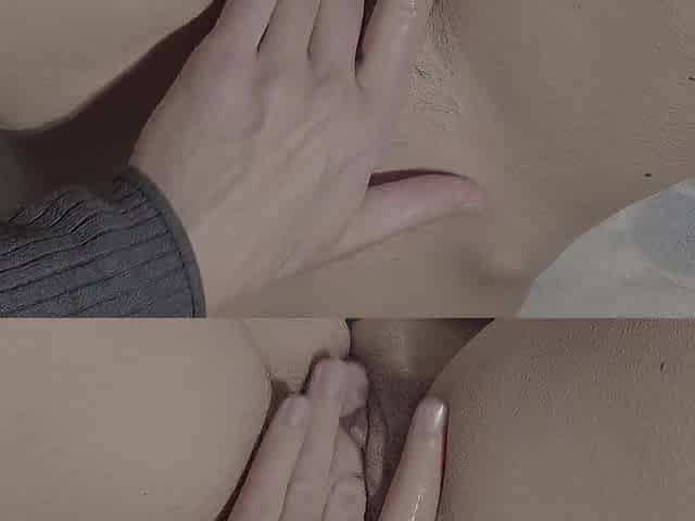 Pleasant groans and orgasms of kate from massage