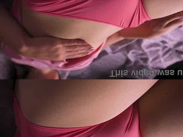 Hot Hotty Teasing Her Plump Vagina Cameltoe Slip