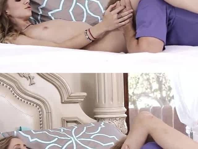 Rachel James' Homecoming Fantasy Awakens Deep Sensual Ass Play