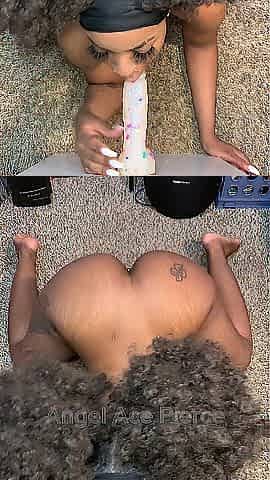 Ebony Beauty Throws it Back POV #3
