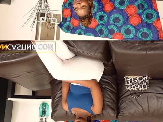 Black Busty College Student 18+ Takes Graduation Fuck