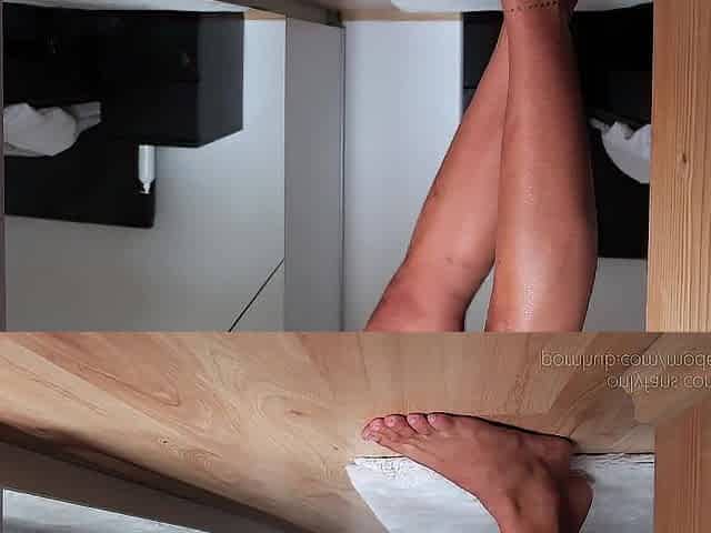I Came All Over Her Feet!