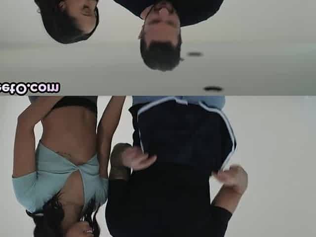 Passionate Ebony babe licked and screwed by white BF