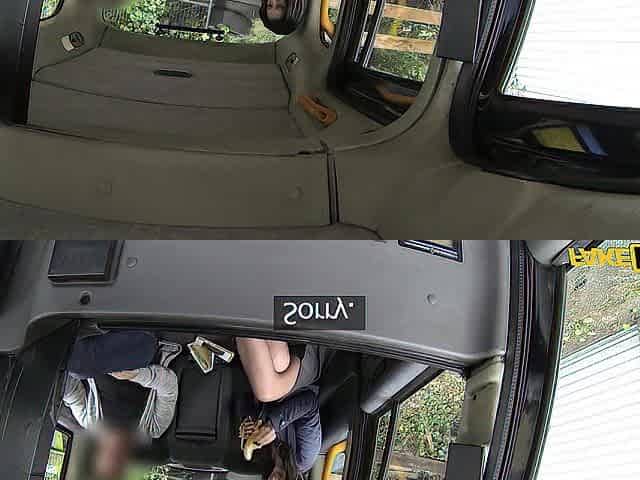 That babe squirts when this chab screws her in the butt - Fake Taxi