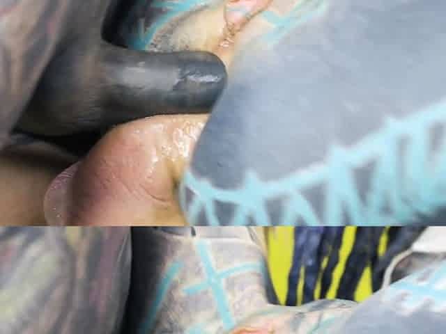 PornBox-Heavily Tattooed DAP Threesome