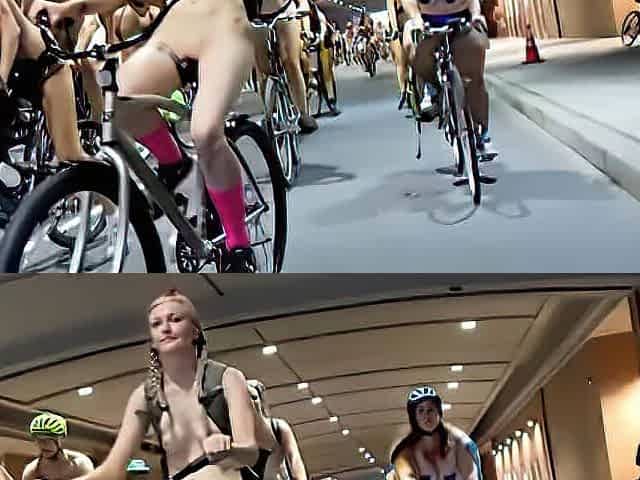 2022 world naked bike ride in Philly wnbr pnbr