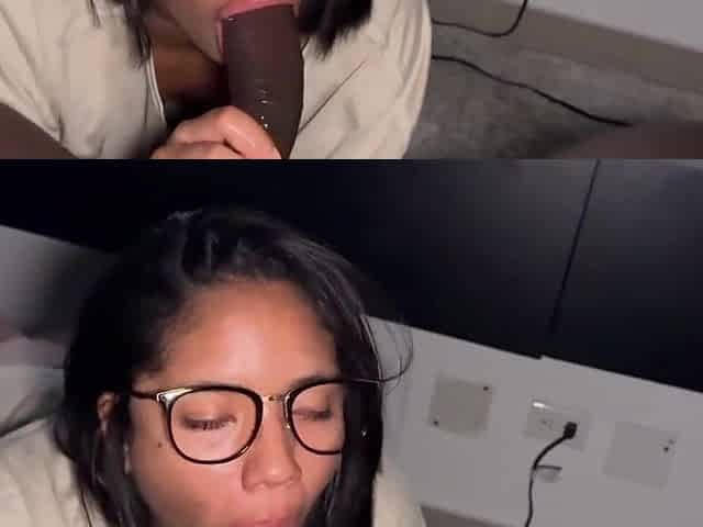 Cute secretary sucks her boss's BBC -amateur pair- nysdel