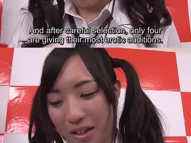 Japanese amateurs assembled for JAV star tryout like no other
