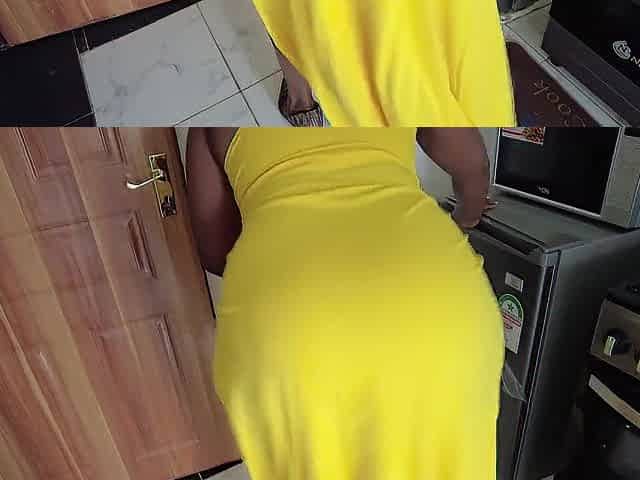 Lustful Housegirl Disclosed the Large Booty Inside Her Suit and Boss Fell Into Temptation to Screw
