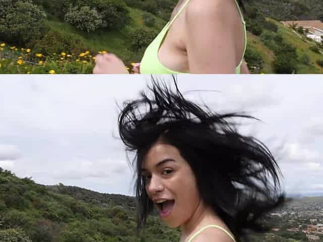 Outdoor sex with stunning latina Savannah Sixx